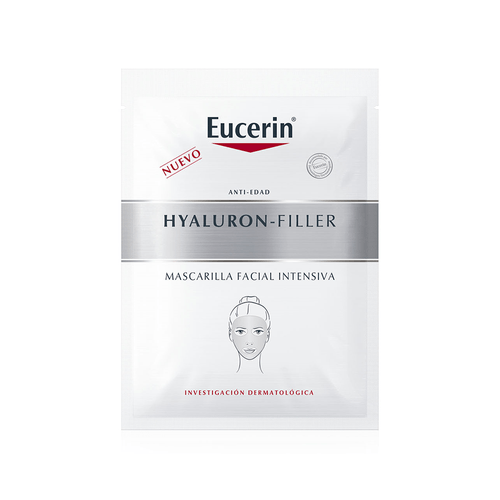 Máscara Facial Intensiva Antiedad Eucerin Hyaluron-Filler + 3x Effect x 1 unid