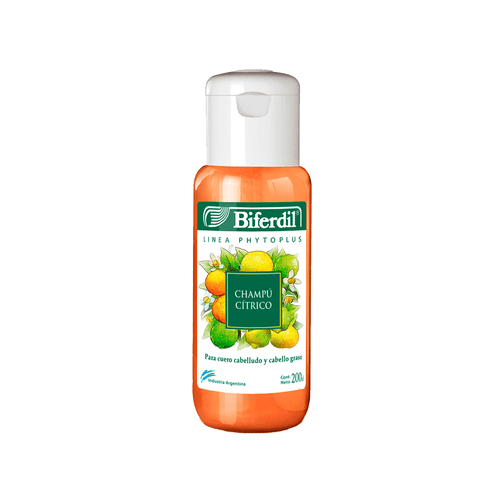 Shampoo Citrico Para Cabello Graso x 200 ml