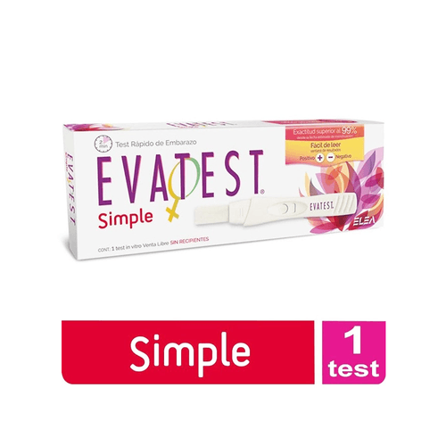 Test de Emabarazo Evatest Simple x 1 unid