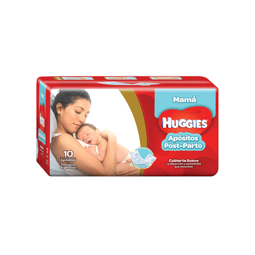 Apósito Huggies Post Parto x 10 unid