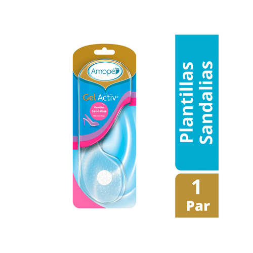 Plantillas Gel Activ para Sandalias x 2 unid