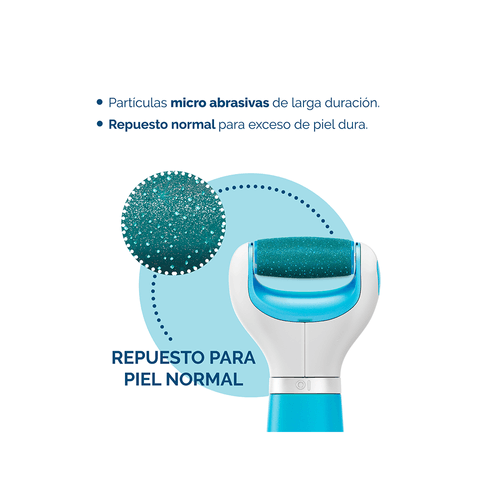 Repuesto Exfoliador Electrónico para Pies Piel Normal x 2