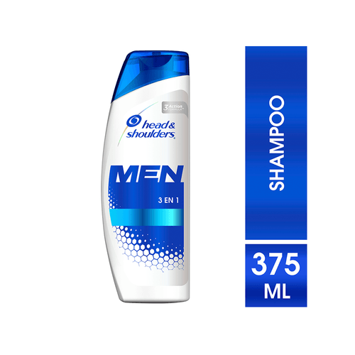 Shampoo Head &amp; Shoulders Men 3 en 1 x 375 ml