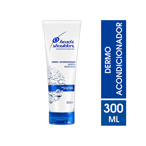 Dermo Acondicionador Head &amp; Shoulders Limpieza Renovadora x 300 ml