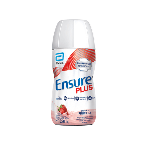 Suplemento Nutricional Ensure Plus Frutilla x 220 ml