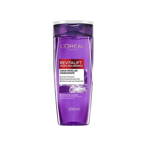 Agua Micelar Con Ácido Hialuronico x 200 ml