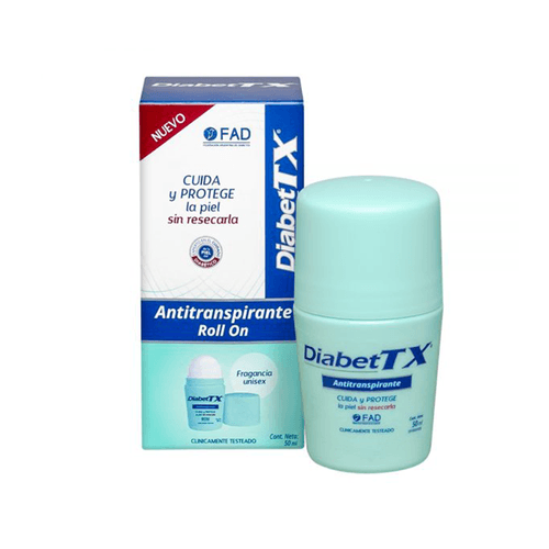 Diabet TX Antitranspirante Roll On x 50 ml