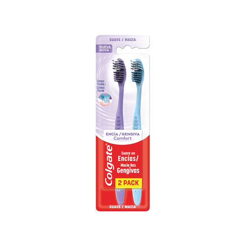 Cepillo Dental Colgate Gengiva Comfort x 2 unid