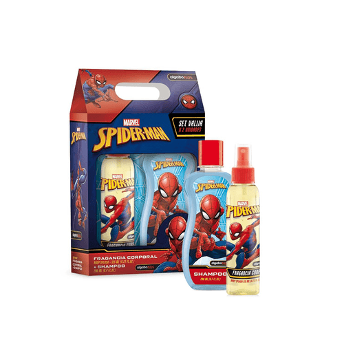 Spiderman Set Body Splash x 125 ml + Shampoo x 200 ml