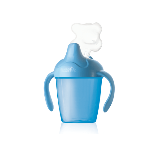 Vaso Antiderrames con Asas  X 250 ml (Color Sujeto a Stock)