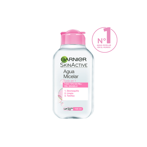Agua Micelar Todo en 1 Garnier x 100 ml