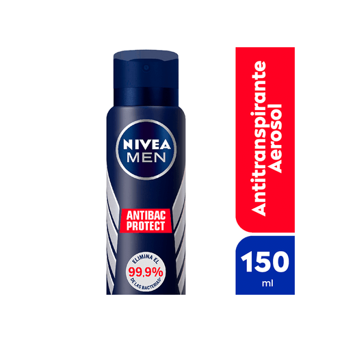Desodorante Antitranspirante Nivea Men Antibacterial Spray x 150 ml