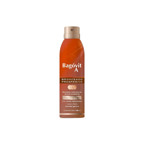 Bronceado Progresivo Emulsión en Spray Continuo x 150 Ml