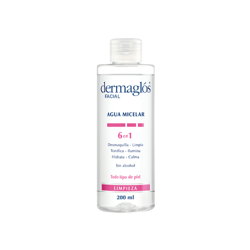 locion Agua Micelar Dermaglos x 200 ml