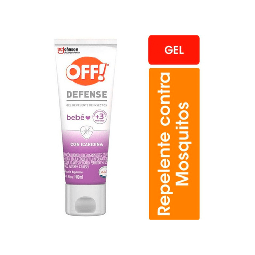 Gel Repelente de Insectos Defense Bebé x 100 ml