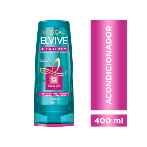 Acondicionador Elvive Fibralogy x 400 ml