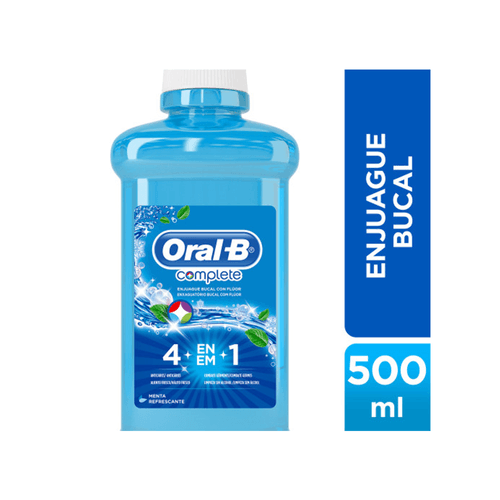 Enjuague Bucal Oral-B Complete Menta x 500ml