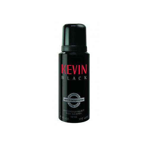 Antitranspirante en Aerosol Kevin Black x 177 ml