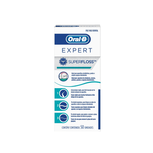 Hilo Dental Oral-B Pro-Salud Superfloss x 50 m