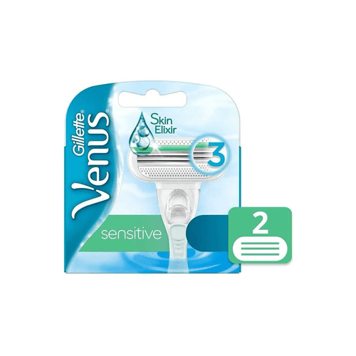Cartuchos para Afeitar Gillete Venus Sensitive x 2 unid