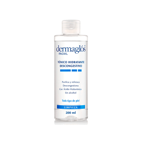 Tónico Hidratante Descongestivo Dermaglos x 200 ml