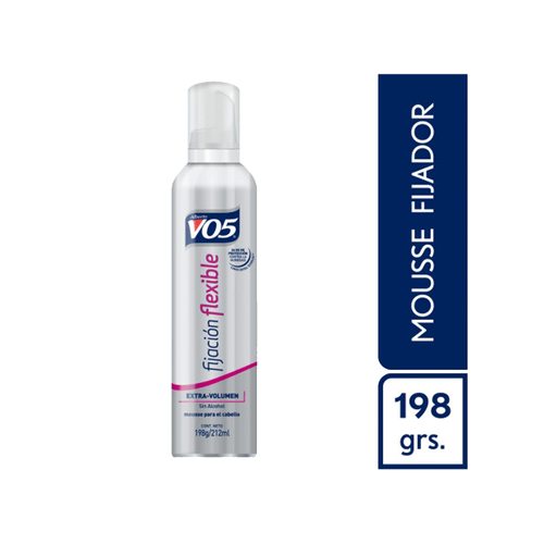 Mousse Para El Cabello Fijación Flexible x 198 gr