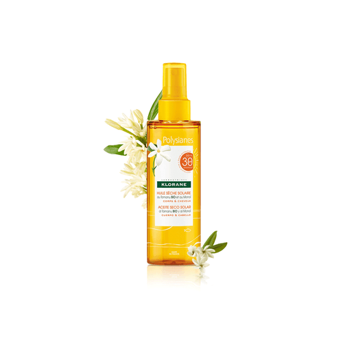 Aceite Seco Protector Klorane Polysianes SPF 30+ 200 ml