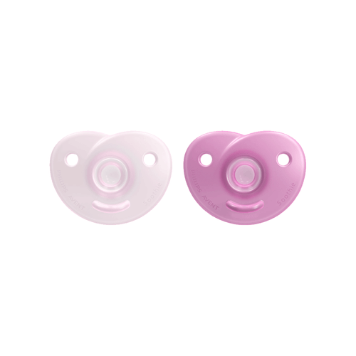 Chupete Avent Soothie Rosa 0-6 meses x 2 unid