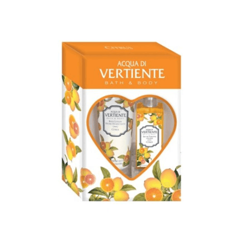 Estuche Vertiente Citrus Colonia + Body