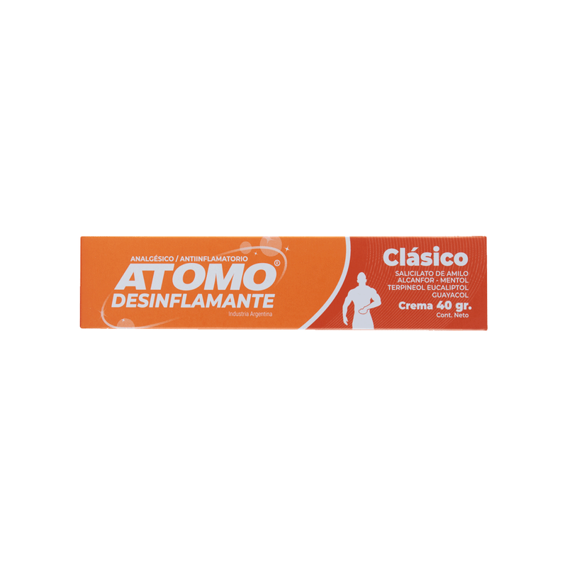 Atomo -Crema Analgésica Atomo Desinflamante Clásico x 40 gr-7798024550467