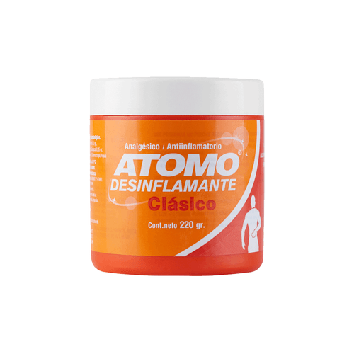 Crema Analgésica Atomo Desinflamante Clásico x 220 gr