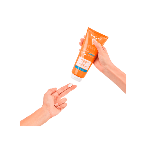 Leche Hidratante Vichy protectora FPS 50+ Idéal Soleil x 300 ml
