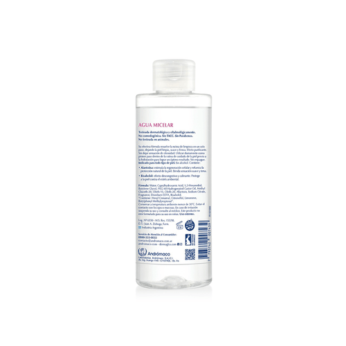 Agua Micelar Dermaglós 6 en 1 x 400 ml