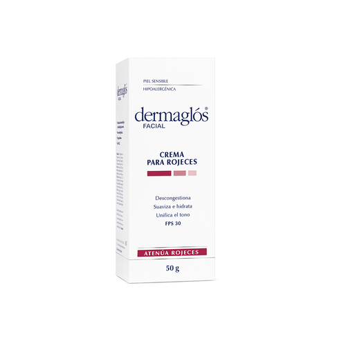 Emulsión Para Rojeces Con FPS 30 Dermaglós x 50 ml