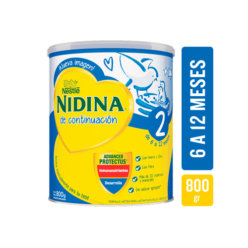 Leche Nidina Infantil  2 Envase x 800 gr