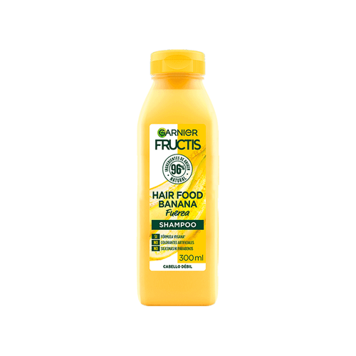 Shampoo Fructis Garnier Hair Food Banana x 300 ml