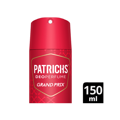 Desodorante Masculino Patrichs Gran Prix x 150 ml