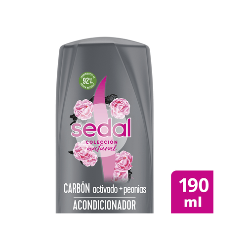 Acondicionador Sedal Carbón Activado y Peonias x 190 ml