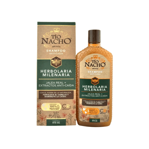 Shampoo Tio Nacho Herbolaria Milenaria v2 x 415 ml