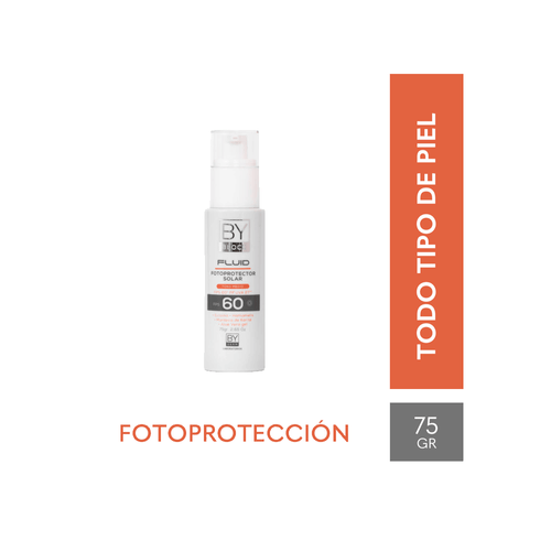 Pantalla Fotoprotectora By Derm By Block Color Fluid Tono medio FPS60 x 75 gr