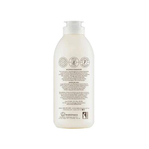 Acondicionador Aveno Bebés y Niños x 250 ml