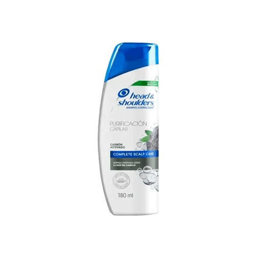 Shampoo  Head &amp;.Shoulders Carbón Activado x 180 ml