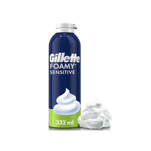 Espuma de Afeitar Gillette Foamy Sensitive x 312 gr