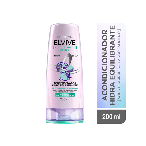 Acondicionador Elvive Hialuronico Pure x 200 ml