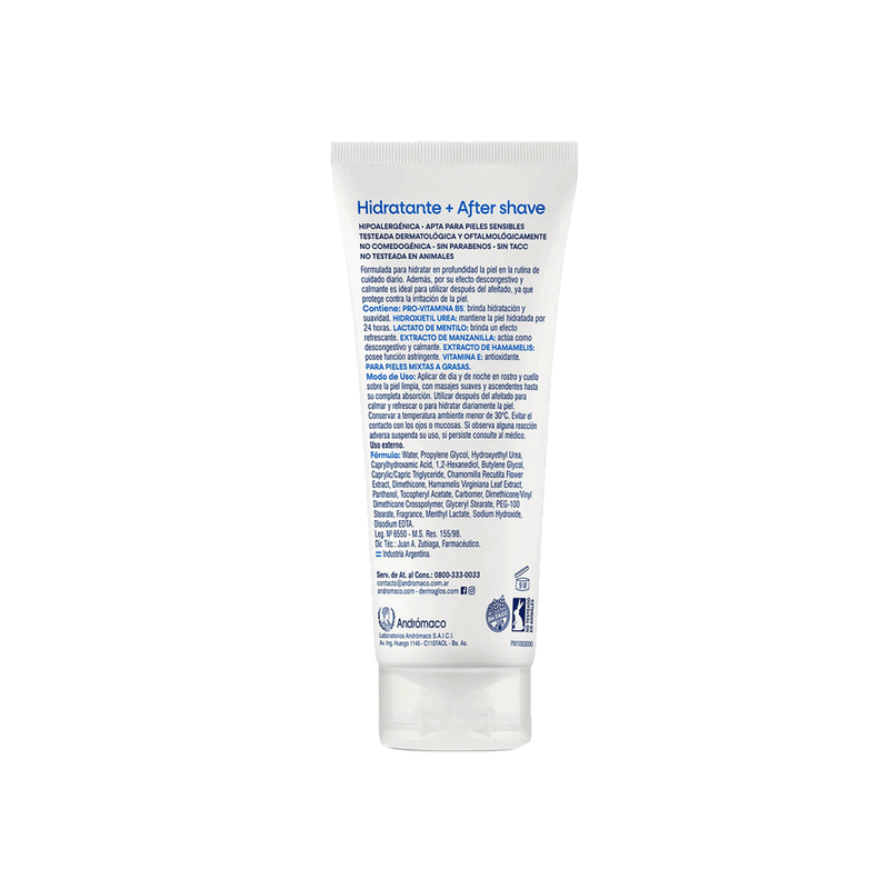 Dermaglos-Crema Gel Dermaglós Hombre-7793742008306s Hidratante After Shave x100 ml-7793742008306