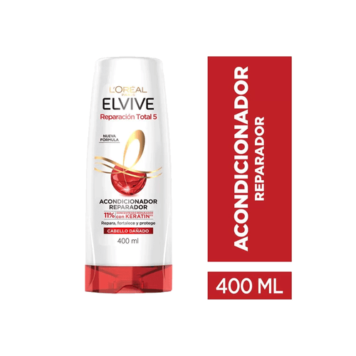 Acondicionador Elvive Reparación Total 5  Keratina x 400 ml