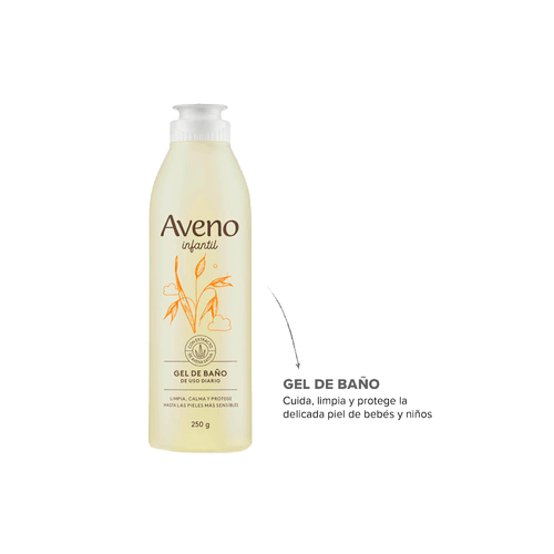 Gel de baño Aveno Bebes y Niños x 250 gr