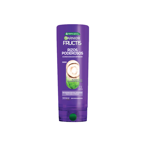 Acondicionador Fructis Garnier Rizos Poderosos x 350 ml