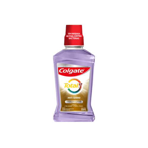 Enjuague Bucal Colgate Total 12 Anti Sarro x 500 ml