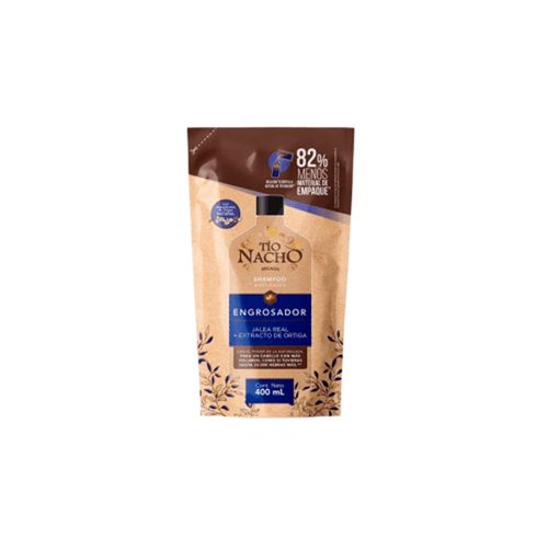Shampoo Tío Nacho Engrosador Doy Pack x 400 ml